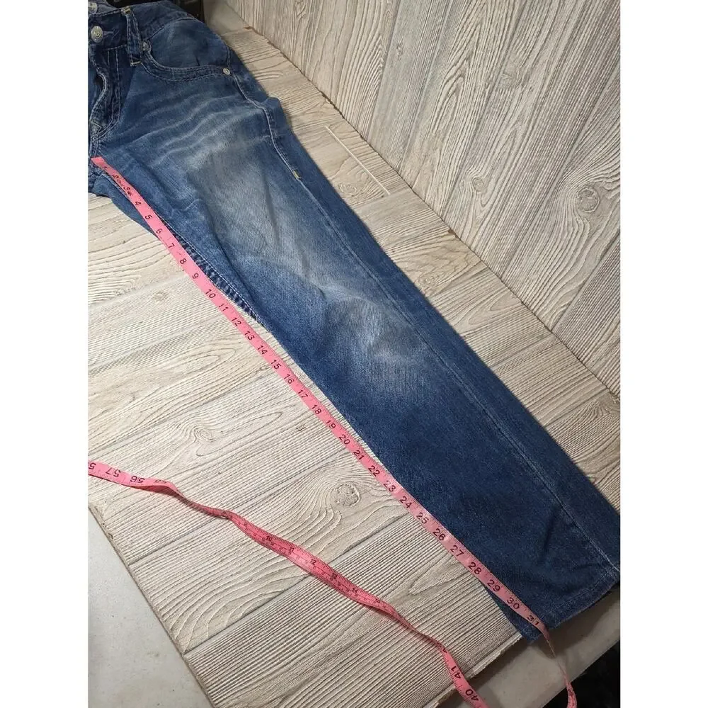 True Religion Slim Distressed Jeans Mens Size 32